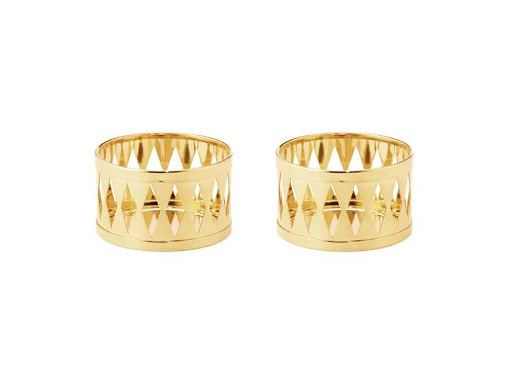 Georg Jensen bougeoir 2026 Or, lot de 2