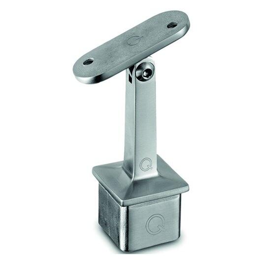 Q-Railing Handlaufst+AMMAvA-tzen SQUARE LINE+AMIArg- (Edelstahl V2A) (134718-000-12)