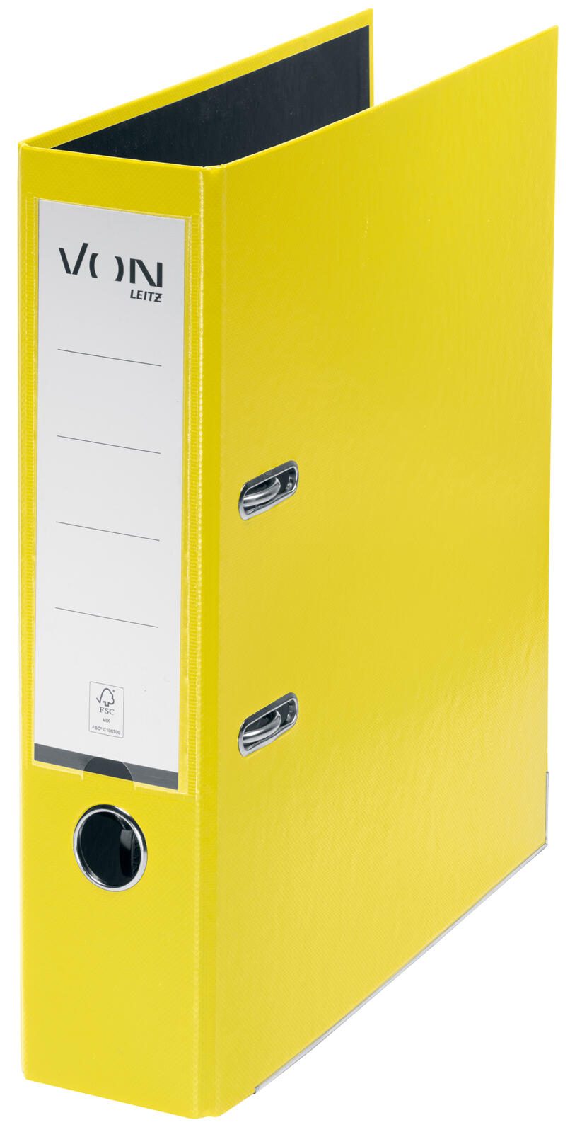 LEITZ Ordner Rückenbreite 8 cm DIN A4 gelb 10550015