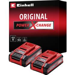 Einhell 4511629 18V 4Ah PXC Plus Twinpack Ersatz-Akku 4 Ah Li-Ion