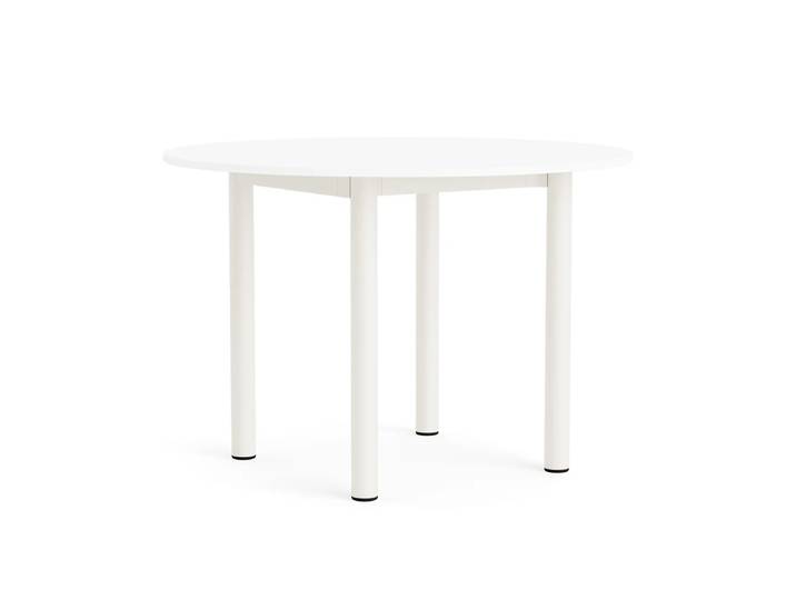HAY - Annex Esstisch Ø 110 cm, weiss / cremeweiss