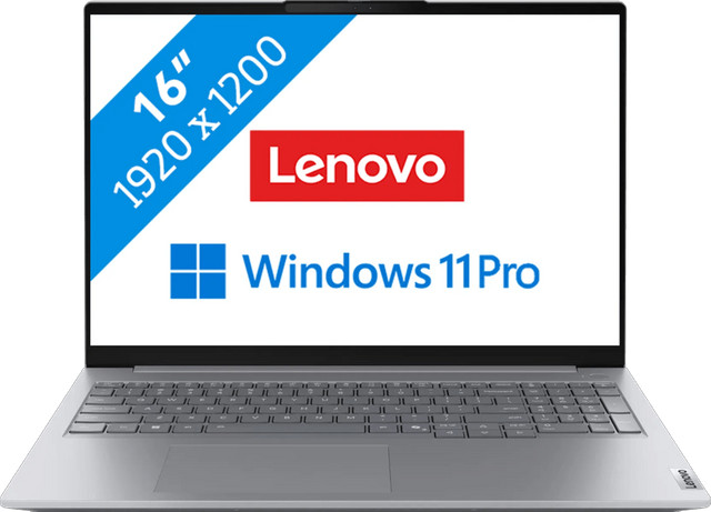 Lenovo ThinkBook 16 G9 IRL 21US00ERMH Business Laptop met Windows en QWERTY-toetsenbord