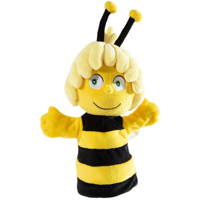 Handpuppe HEUNEC "Biene Maja, Maja GRS 25 cm", gelb (gelb, schwarz), Puppen, Kinder