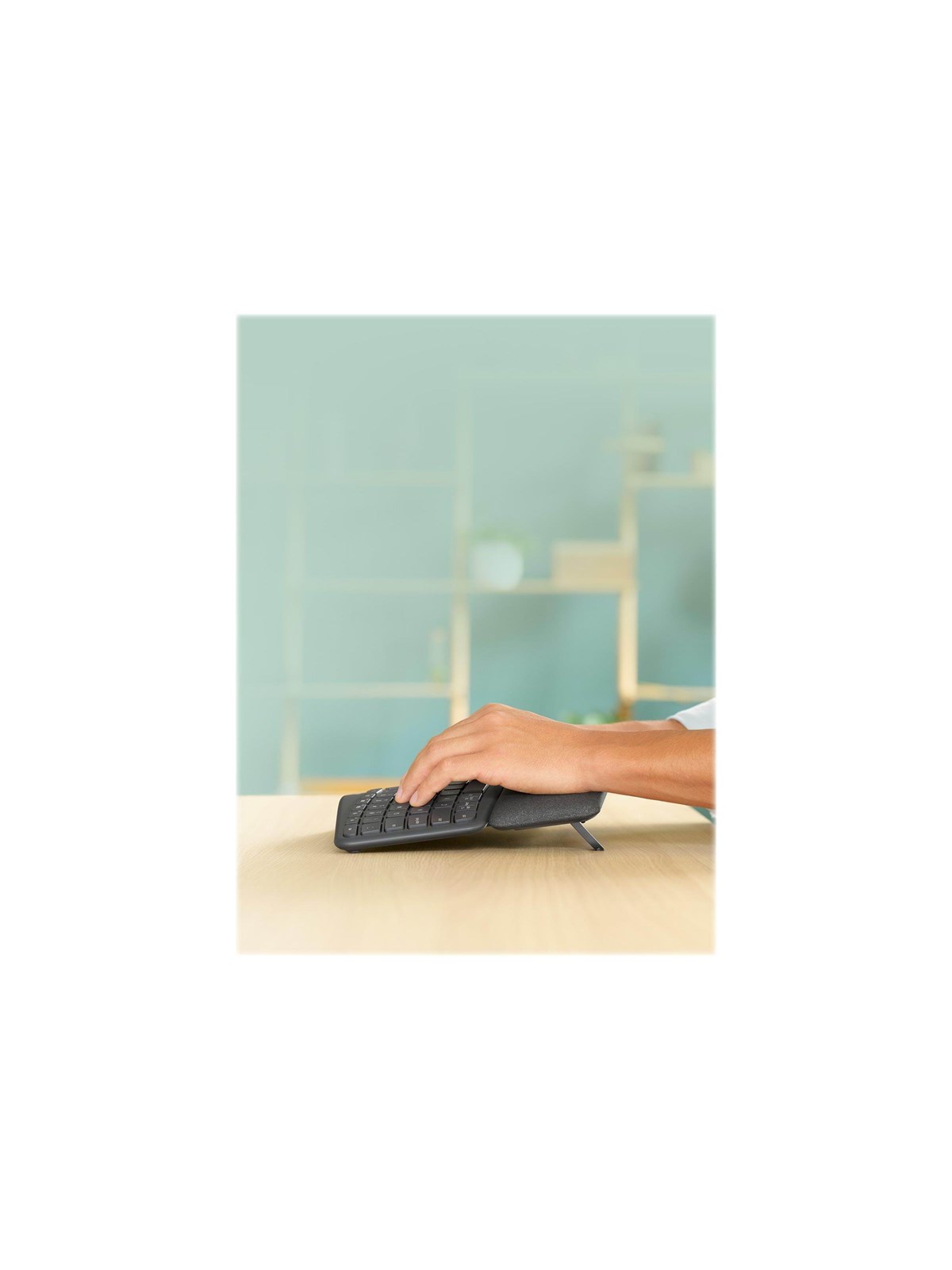 Logitech ERGO K860 Split Keyboard for Business - keyboard - QWERTY - UK - graphite - Tastatur - Englisch (UK) - Schwarz