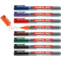Edding Whiteboard-Marker »361« 1 mm 8 Stück blau