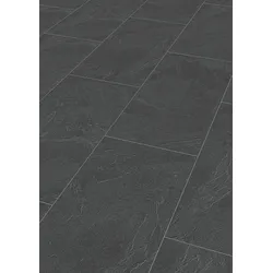 Handmuster Meister Laminatboden MeisterDesign. laminate LB 150 857 x 398 x 8 mm 06137 Schiefer anthrazit Steinporen-Struktur