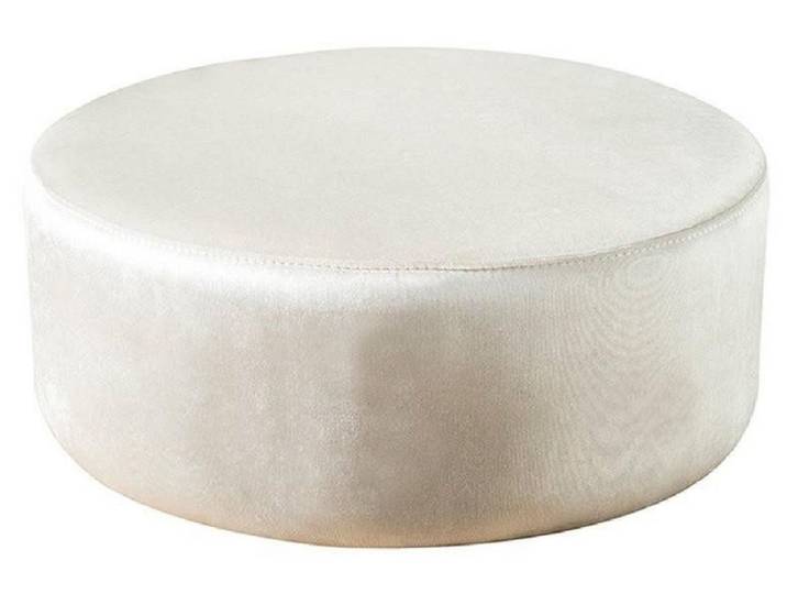 JVmoebel Hocker Rundhocker Pouf in Beige – Bequemer Polsterhocker für jeden Raum (HOCKER), Made in Europa