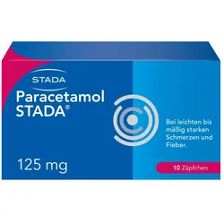 PARACETAMOL STADA 125 mg Zäpfchen 10 St