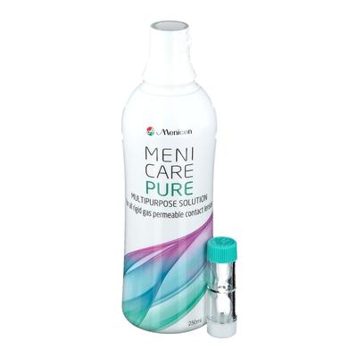 Meni Care Pure Lösung f.harte Kontaktlinsen 250 ml