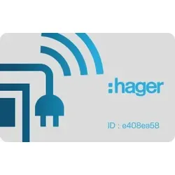 Hager XEVA420 Ladest. Zubehör Set 20 RFID Karten für witty flow