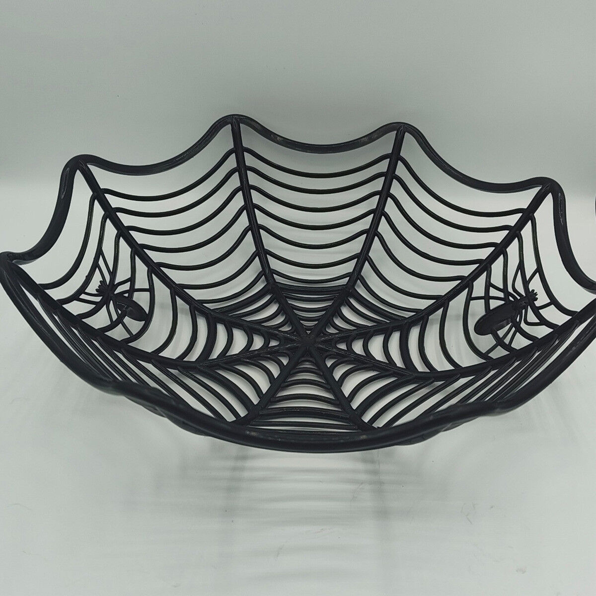 Bol à bonbon toile daraignée noir - Rubies