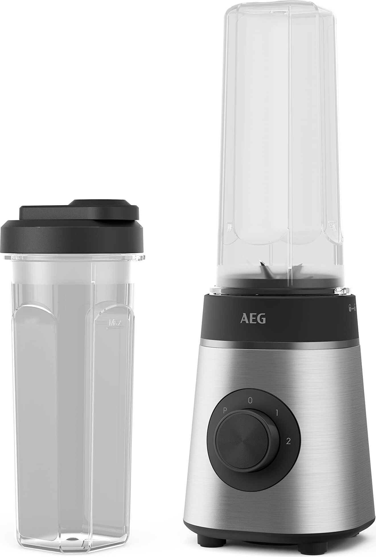 AEG Standmixer SB4-1-4ST Deli 4 SB4-1-4ST Edelstahl