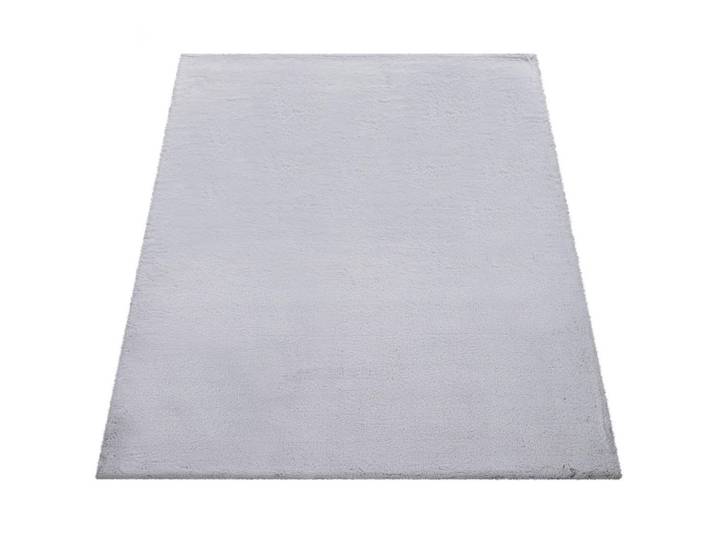 Paco Home Hochflorteppich 200/200 cm Rabbit 780, Grau, Quadratisch, 200x200 cm, strapazierfähig, für Fußbodenheizung geeignet, Teppiche und Böden, Teppiche, Hochflorteppiche & Shaggys