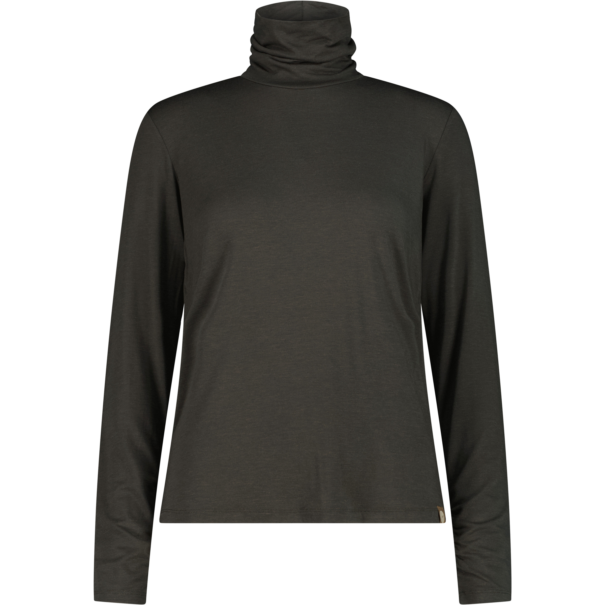 CMP Athleisure Damen Pullover schwarz Größe M Lifestyle Lyocell (Tencel) | Merinowolle