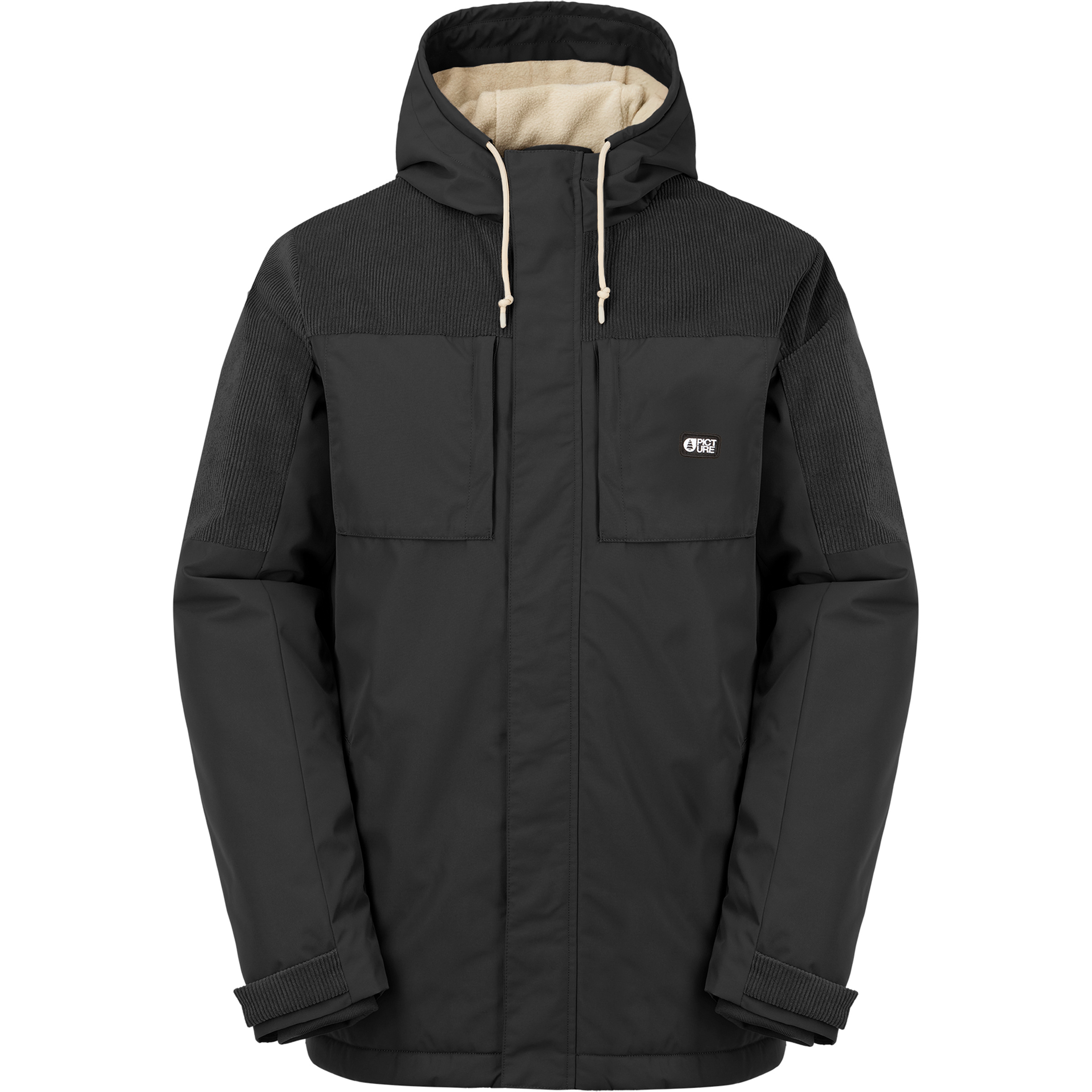 Picture Storn Parka Herren Winterjacke schwarz Größe M Lifestyle Wasserdicht Wasserabweisend
