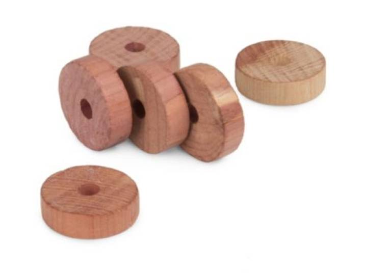 Compactor - Antimites De 6 Pastilles En Cèdre Naturel