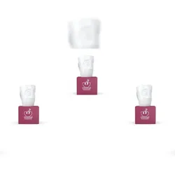DKG utils Fiftyeight 3 x Henkelbecher Verdutzt 350 ml Nr 016 weiß