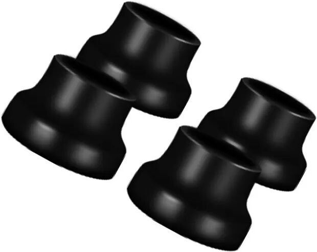 INF Embouts en caoutchouc antidérapants pour bâtons de marche - pack de 4