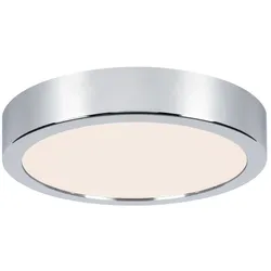 Paulmann HomeSpa LED Panel AVIAR, direkt/indirekt, IP44, Ø 22cm, 230V, dimmbar, 13W 3000K, Chrom PAUL-78921