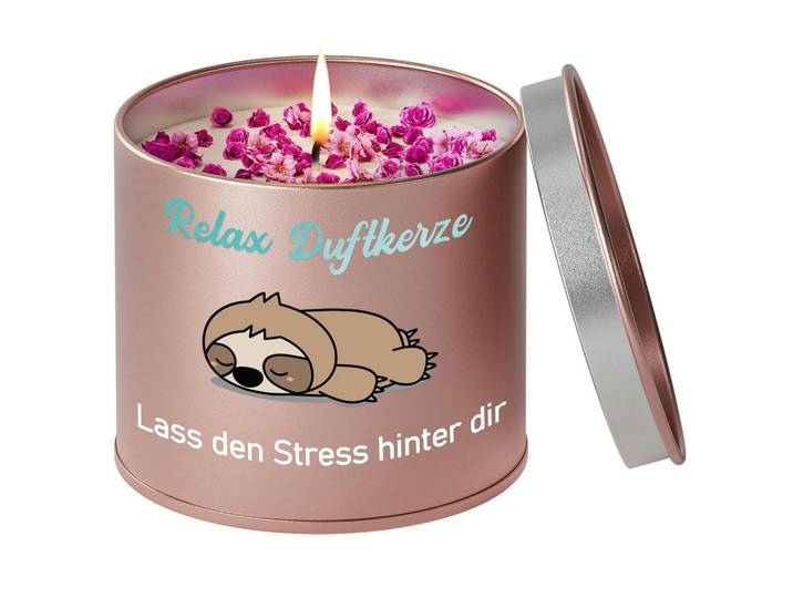 Duftkerze Lavendel 9Oz, Bronzefarben, Paraffin, 8.5 cm, Dekoration, Kerzen & Kerzenhalter, Duftkerzen