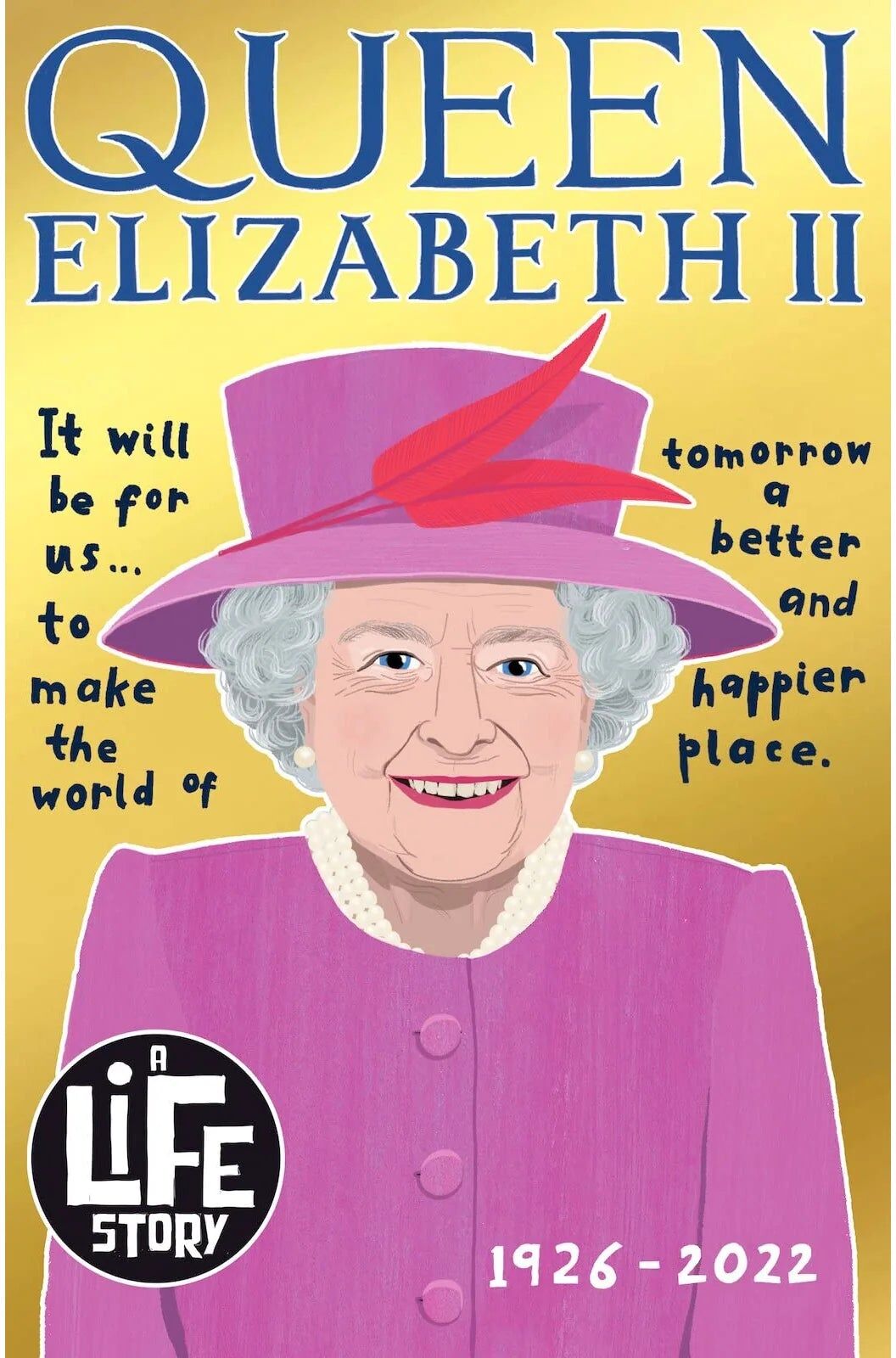 Scholastic A Life Story: Queen Elizabeth II by Sally Morgan - Paperback Biography - Ages 8-12 - Illustrated Children's Non Fiction Book