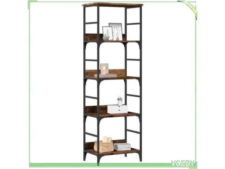 Bibliothèque - ABI - Vieux bois - Bois d'ingénierie - 50x33x153 cm