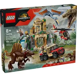 LEGO® Jurassic World 76976 Spinosaurier & Quetzalcoatlus: Hubschrauber-Einsatz