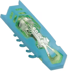 Inspire Curations Interactive Escape Bug Cat Toy Vibrating Robot Insect For Indoor Cats blue B