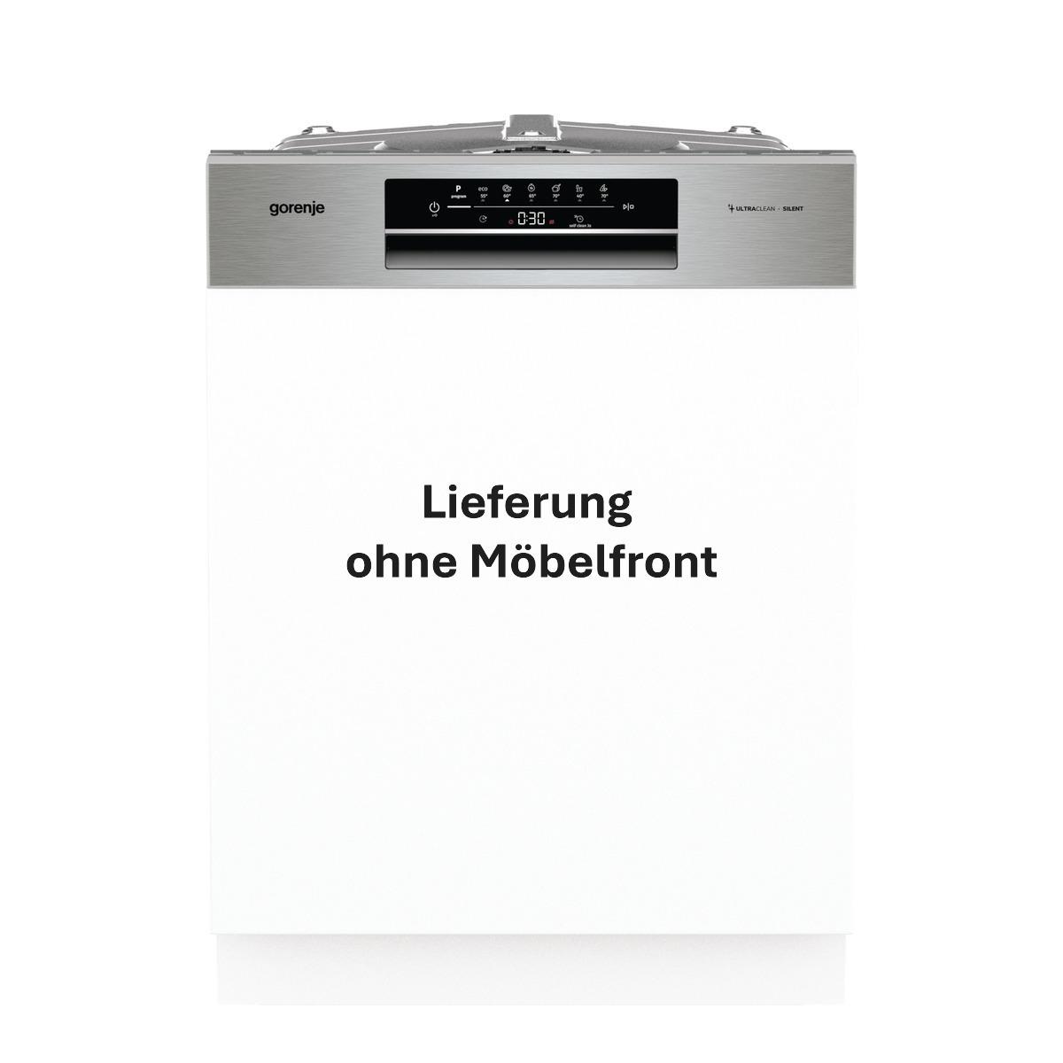 Gorenje GI642E90X Geschirrspüler teilintegriert, Einbau, 60 cm, 13 Maßgedecke, TotalAquastop