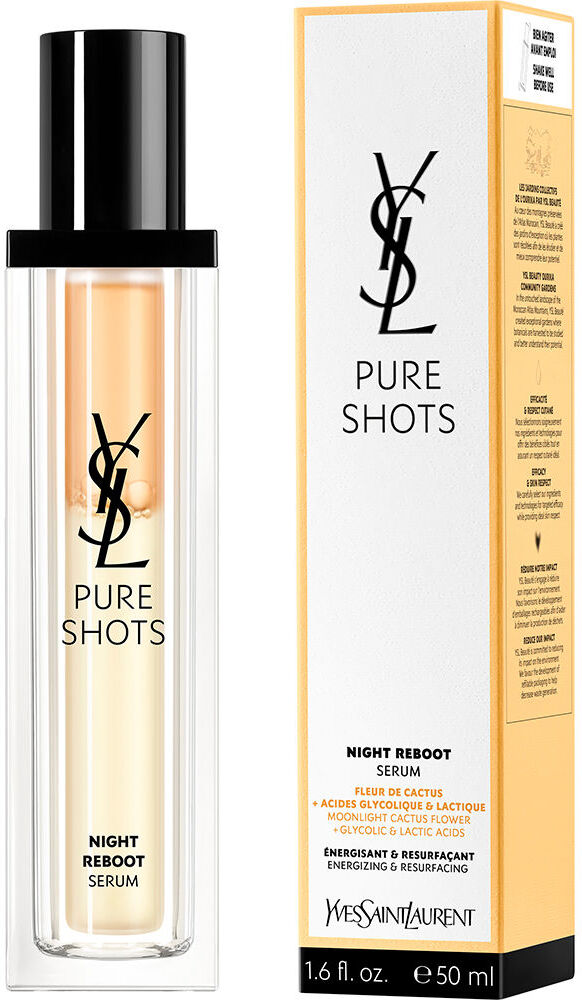 Yves Saint Laurent Pure Shots soro noturno reinicialização 50 ml