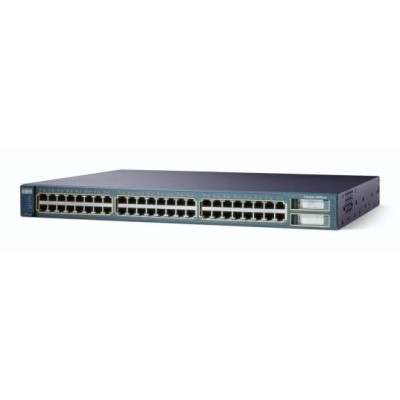 Cisco Catalyst 2950 WS-C2950G-48-EI 48 Anschlüsse Verwaltbar Ethernet-Switch - Fast Ethernet - 10Base-T, 10/100Base-TX - 45 W Stromverbrauch - Verdrilltes Doppelkabel - Rackmontage, Rackmontage, Wall Mountable, Desktop