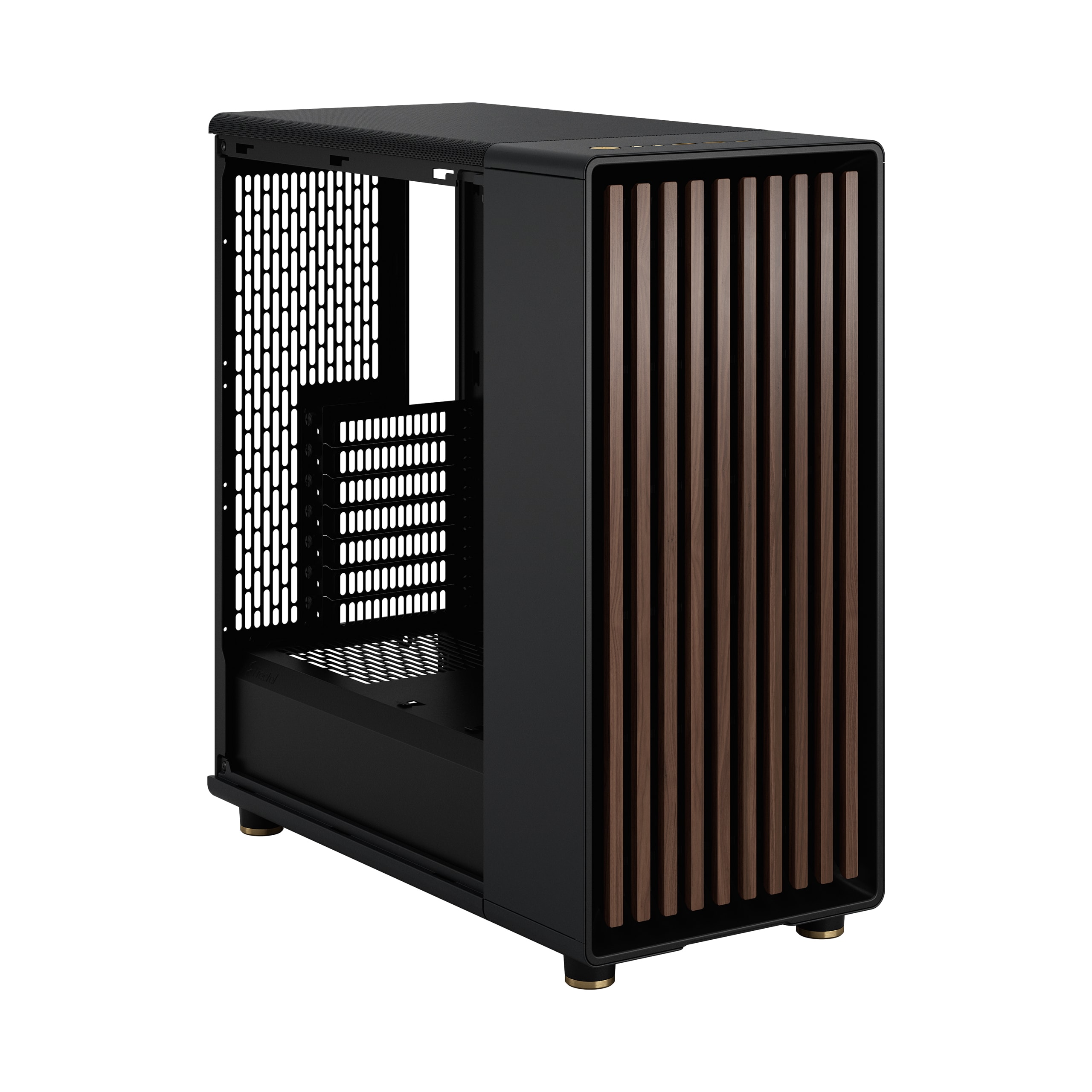 Fractal Design North Gaming PC Gehäuse Midi-Tower Schwarz Seitenfenster