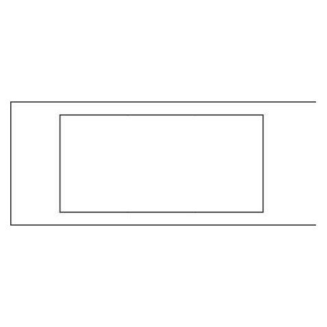 Wexøe TIEFSCHNITT 3SC/BR 130 PH (Kabelkanal, 25 cm) (3SC/BR130PH)