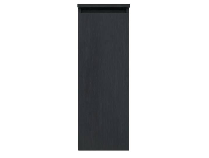 Novel Highboard links NV.210, schwarz, Holznachbildung