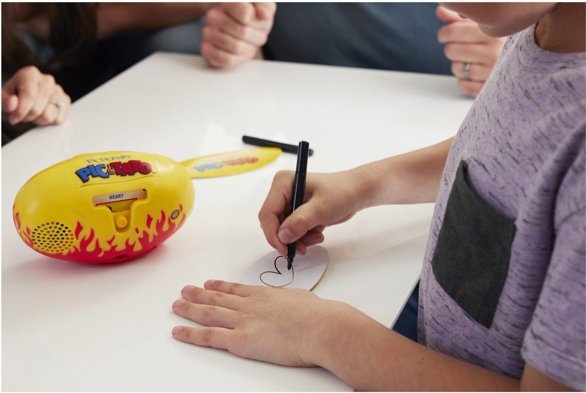 Pictionary Picture Tato Game by Mattel Family Fun Drawing Game for Families, Ages 8+, Encourages Creativity and Team Play