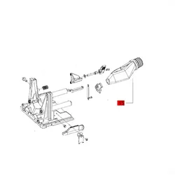 Festool Absaugrohr für Dübelfräse DF 500 Q