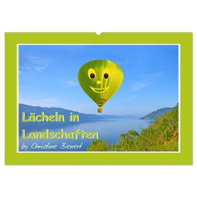 Lächeln in Landschaften (Wandkalender 2027 DIN A2 quer), CALVENDO Monatskalender