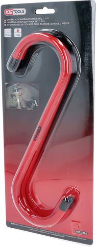 KS Tools 150.2385 Universal-Schwerlast-Haken-Satz, 2-tlg