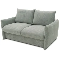Domo Schlafsofa 2-Sitzer »Helsinki« - 165x195x95cm - grau -