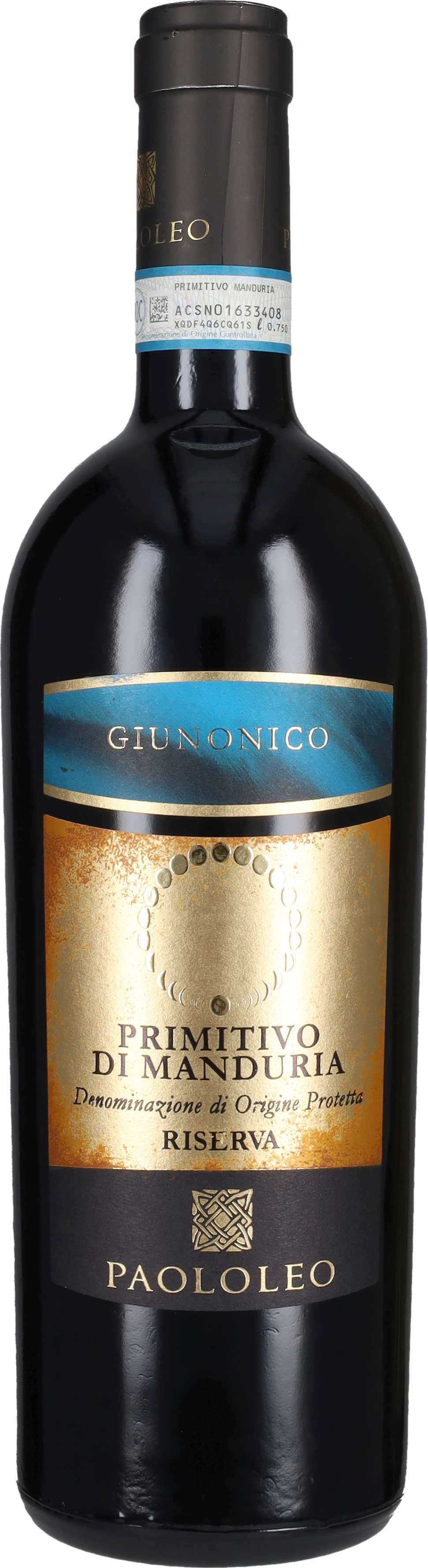 Leo Paolo Primitivo di Manduria Riserva 'Giunonico' Paolo Leo 2018