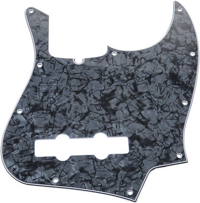 Fender Pickguard f. Jazz Bass Black Pearl