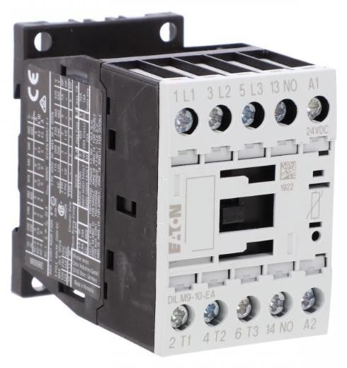 Eaton Magneetschakelaar 9A, 3 polen, 24V DC, type DILM9-10-EA(24VDC)