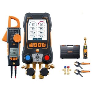 Testo Monteurhilfe 0564 4558, 558s Smart Vakkum Set, digital, 4-Wege, Bluetooth
