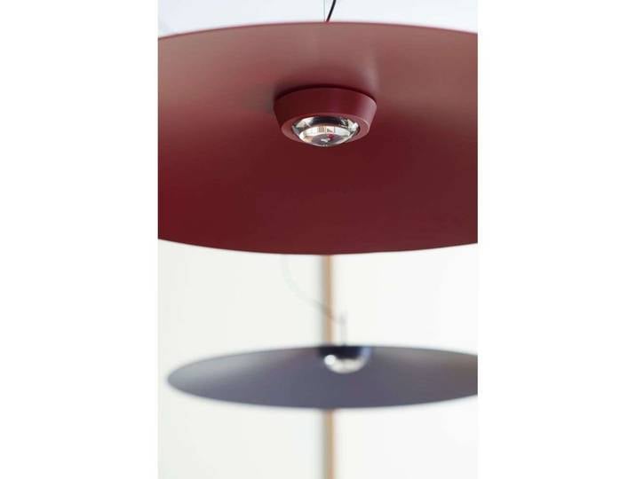Koinè Pendelleuchte 2700K Ø55 White - Luceplan - Wohnzimmer - Aluminium