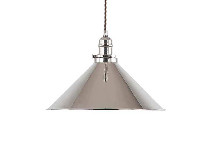 Suspension Provence Ø 37cm Argenté/Argenté Matériau : Métal Surface en métal : Laqué Type de métal : Acier E27