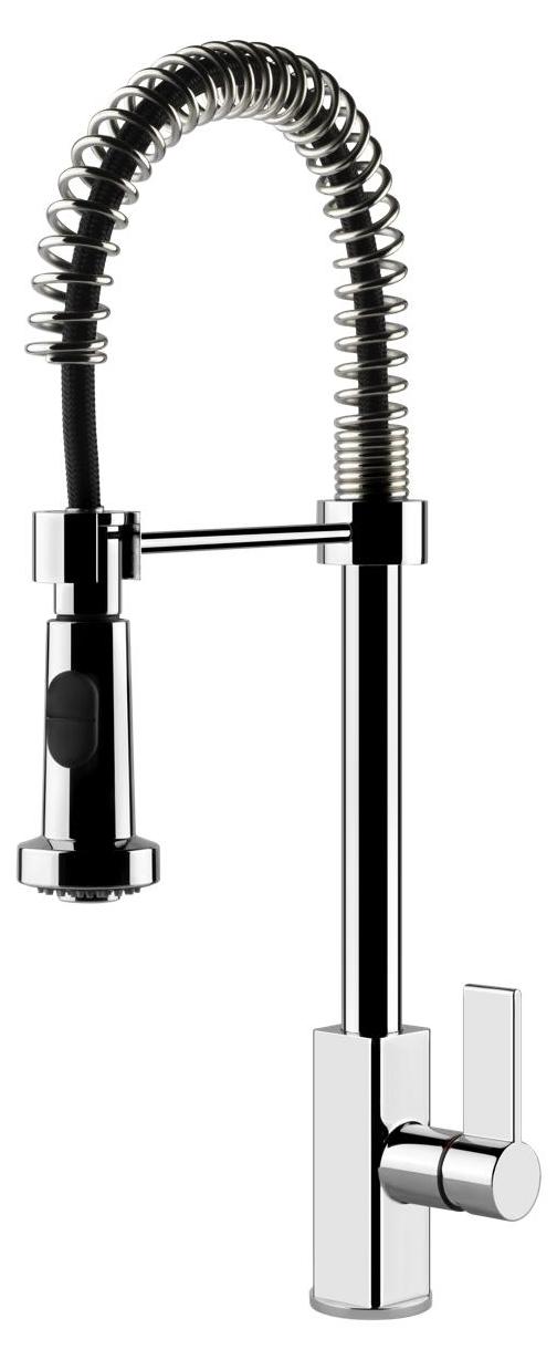 Gessi 17157, Herunterziehen, Chrom, Drehventile, Einzelbild, Typ C, 360°