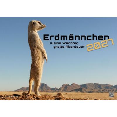 Erdmännchen – Kleine Wächter, große Abenteuer! - 2027 - Kalender DIN A3