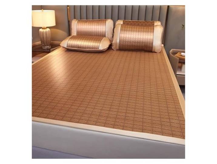 YUAWEGFDR Kühlende Matratzenauflage aus Bambus Mehrfarbige Kühlung in mehreren Größen for den Sommerschlaf(Style-5,90*190cm)