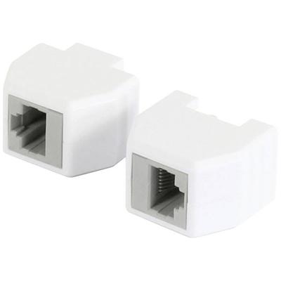 Allnet ALL-RJ45-Magnet RJ45 Sicherungskupplung, Abwurfbuchse, PoE fähig, bis zu 10GBit 193972 Stecker, gerade Weiß 1 St.