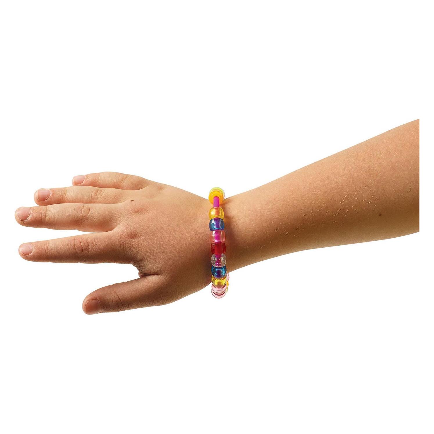 Colorations Armbänder | Kunststoff | 6 cm Durchmesser | 24 Stück (6 mm) (62383013)
